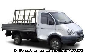 Доставка окон и материалов для отделки балкона в Харькове