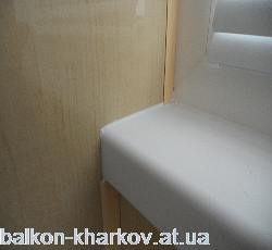 цена на работу отделки балкона в Харькове